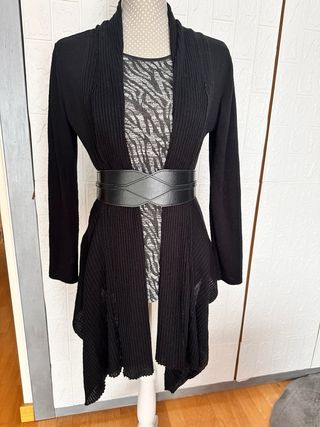 Chaqueta negra T.Única