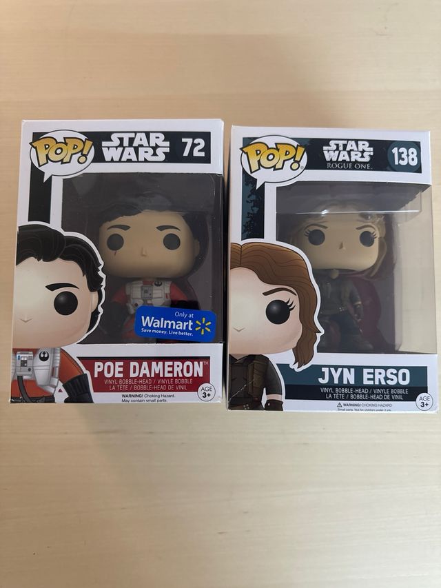 Funko Poe Dameron + Jyn Erso Guerre stellari