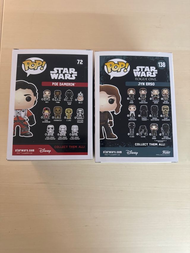 Funko Poe Dameron + Jyn Erso Guerre stellari