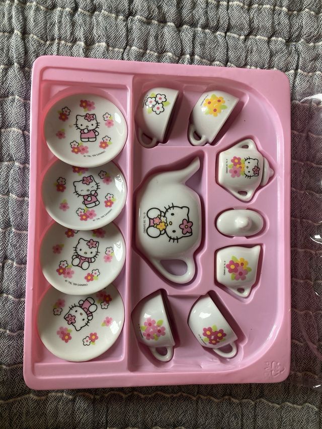 Juego de te Hello Kitty