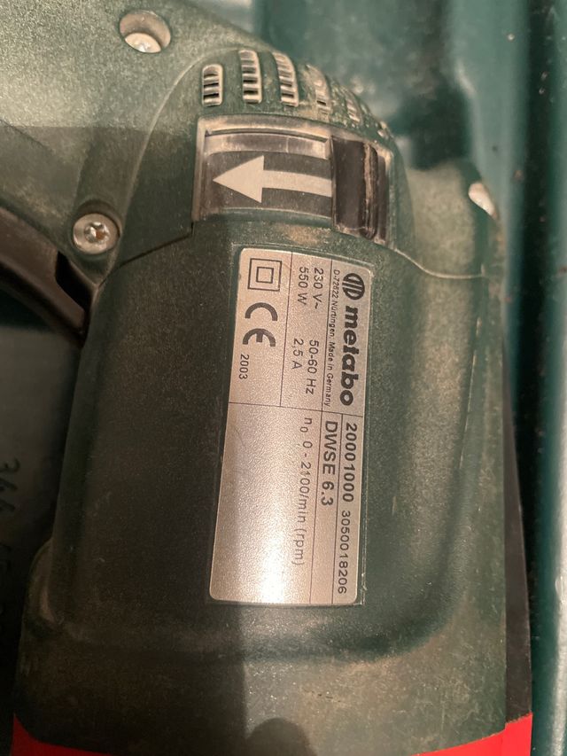 Atornillador eléctrico Metabo