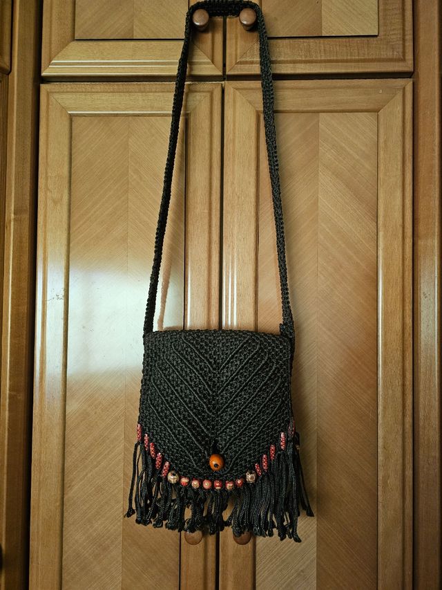 NUEVO, BOLSO CROCHET ARTESANÍA