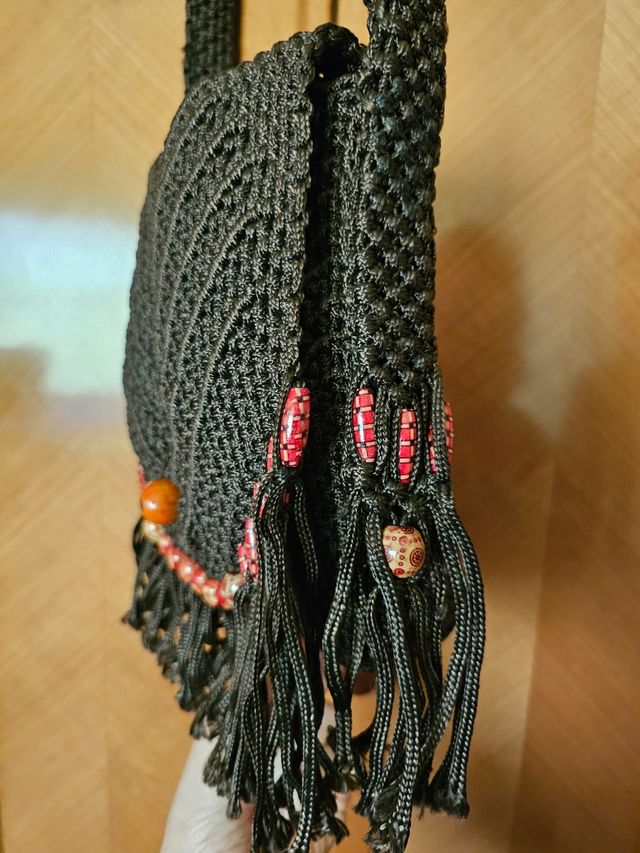 NUEVO, BOLSO CROCHET ARTESANÍA