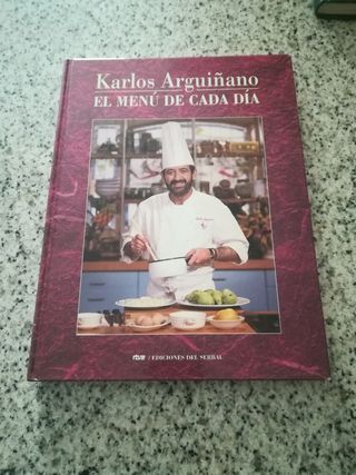 Dos libros de cocina de Arguiñano