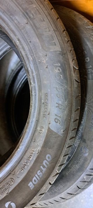 Neumaticos 195/55 R16 michelin primacy4