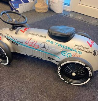 correpasillos vintage / baghera Coche en metal