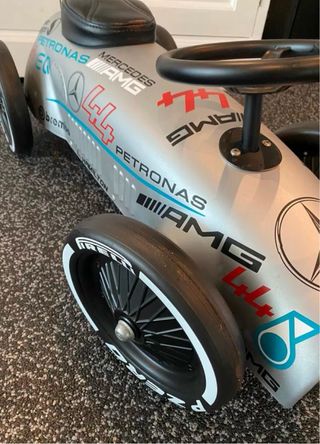 correpasillos vintage / baghera Coche en metal