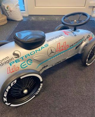 correpasillos vintage / baghera Coche en metal