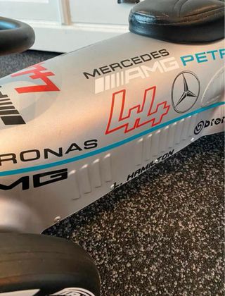 correpasillos vintage / baghera Coche en metal