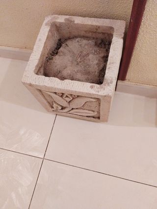 Macetero de piedra