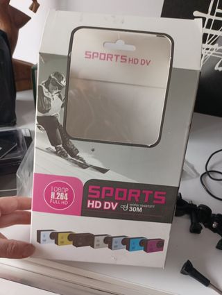 Cámara deporte hd resistente gopro