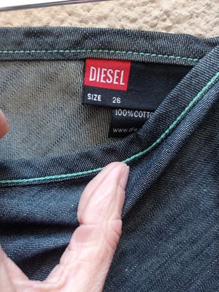 Falda midi Diesel talla L.