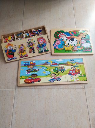 Puzzles de madera