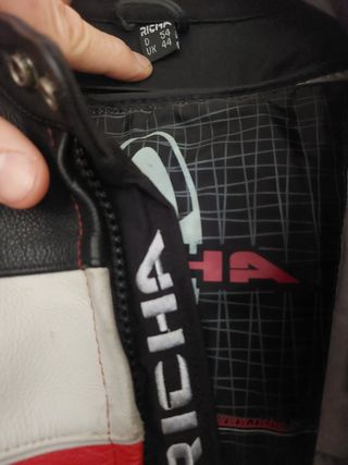 Chaqueta de cuero motera Richa