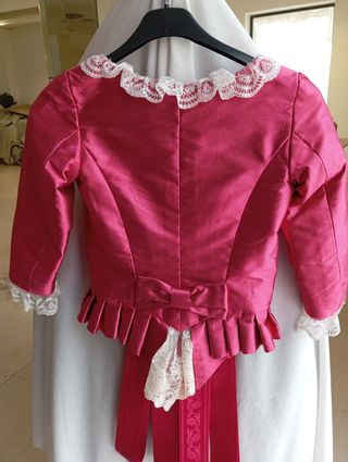 Corpiño niña fallera Fucsia