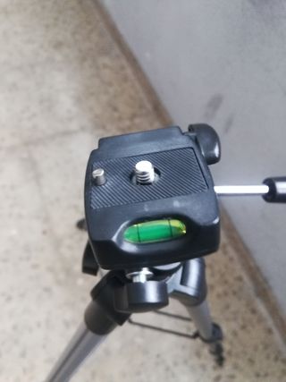 Trípode cámara fotos