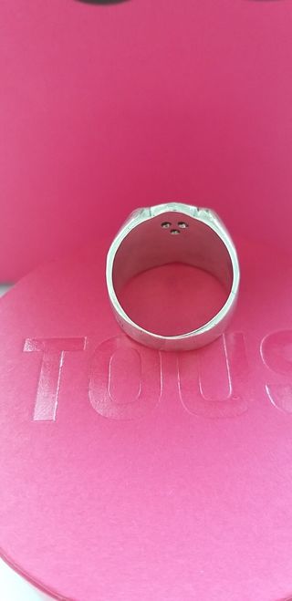 Anillo Tous Bear plata