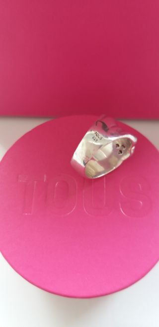 Anillo Tous Bear plata