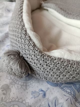 Saco de invierno tricot Cotton Juice bebé 