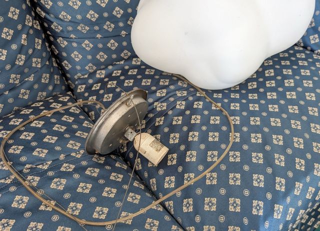 Lampada a Sospensione + abat-jour CATTANEO NUVOLA