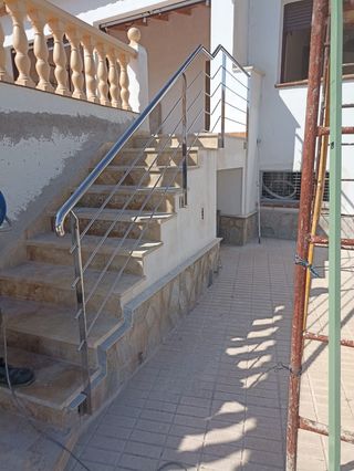 Barandillas acero inoxidable  y hierro