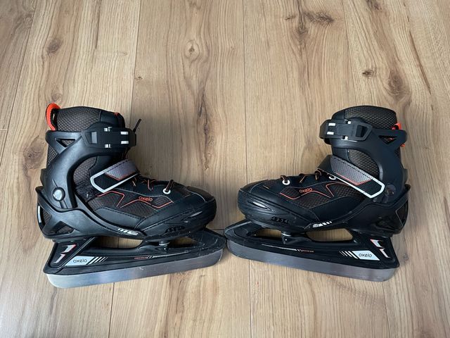 PATINES SOBRE HIELO FIT100 JR. TALLA 32/35