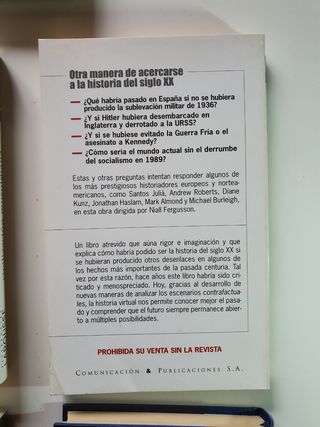 Lote de 3 libros historias