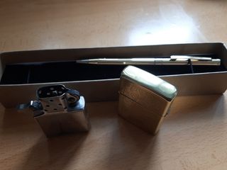 MECHERO ZIPPO Y BOLÍGRAFO ZIPPO