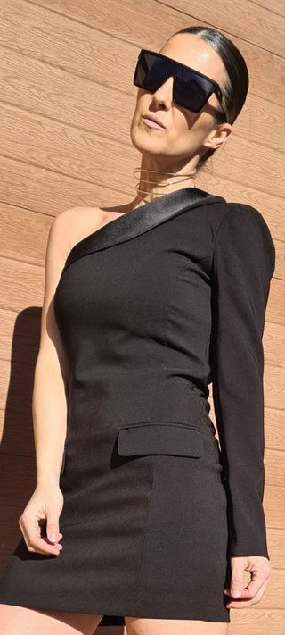 ⚜️VESTIDO BLAZER ASIMETRICO  ZARA