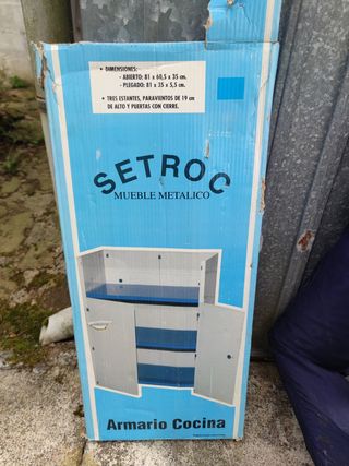 Armario cocina camping