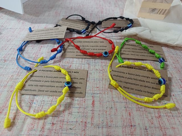 Pulseira 7 nós