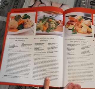 Libro de recetas de cocina
