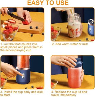 💚-54% 💚  Mini batidora portátil 40W