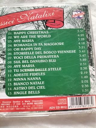 Coppia CD canzoni di Natale