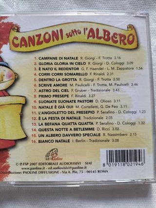 Coppia CD canzoni di Natale