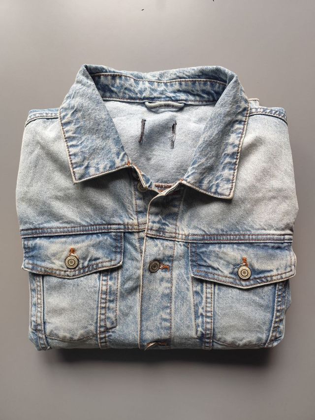 🧥 elegante Chaqueta Vaquera Trucker clásica