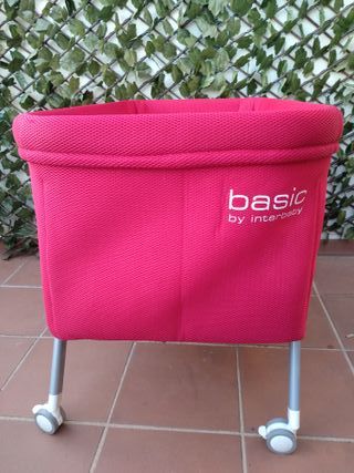 Mini cuna Basic by Interbaby roja
