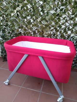Mini cuna Basic by Interbaby roja