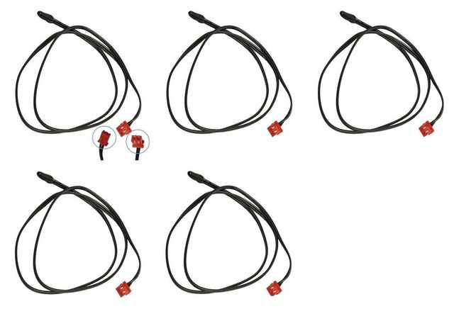 10 SONDA,0.5mt NTC. 5 BULBO RAME, 5 bulbo vetro