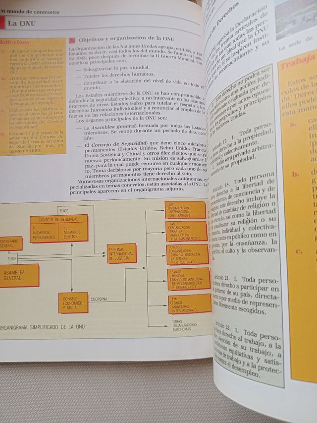 Libro de texto geografía segundo curso