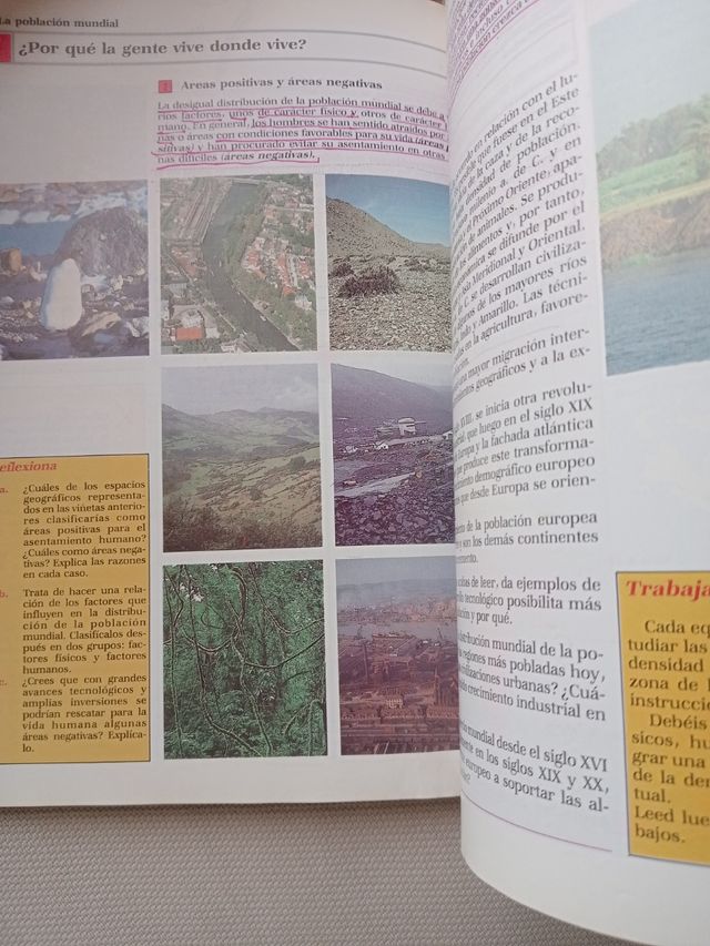 Libro de texto geografía segundo curso