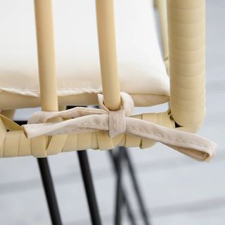 Set Mobili da Giardino 3 Pezzi con Tavolino e Sedi