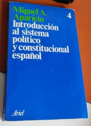 Libro Antiguo Derecho Constitucional