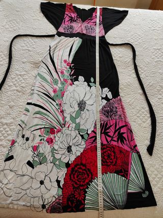 Vestido largo evasé