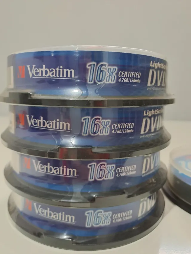 49 DVD+R 4.7GB x16 LightScribe con sobres