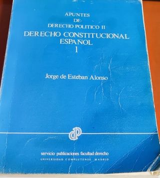 Libro Antiguo Derecho Constitucional