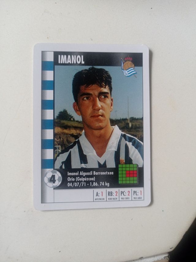 Cromo Imanol 1995