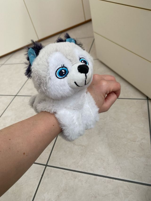 Bracciale peluche - cagnolino