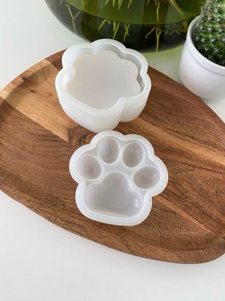 SET - 5 stampi per resina epossidica tema animale