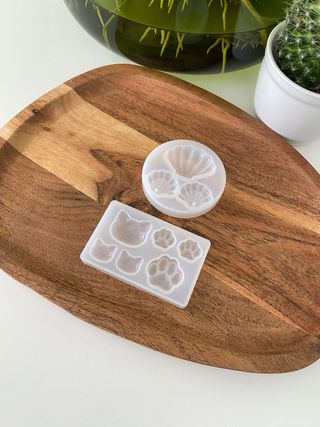 SET - 5 stampi per resina epossidica tema animale